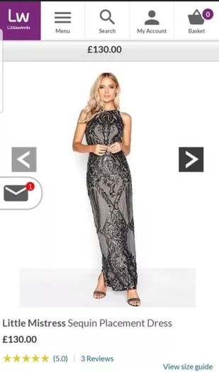 Stunning Long Sequin Dress
