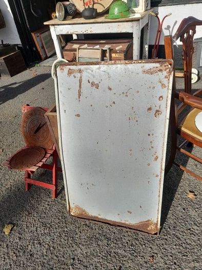 Vintage  Irish News Display Sign