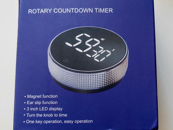 Magnetic Kitchen Smart Cooking Timer. New, more than 10 available.