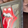 Framed Rolling Stones Lips Poster 2004 Image 8
