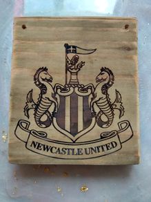 Newcastle United Football Club Premiership Laser Engraved Gift Idea