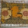Asian pattern decorative frame Print of a horse with whitewash frame 46x36 cm Image 8