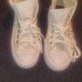 White High Top Converse Image 3
