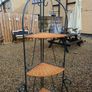 Metal Corner Shelf Unit Image 5