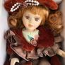 Vintage Porcelain Doll in Original Packaging Image 9
