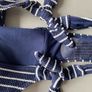 bikini two piece swim suit bathing suit blue stripe by Accessories size 12 new Image 10