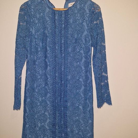 REISS blue lace dress