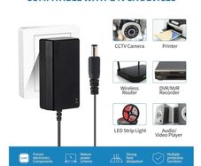 New In Box 24V3A AC/DC Adapter