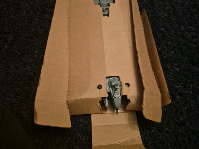 Vintage 1989 Kenner Mega Force Triax Goliath Mobile Battle Headquarters Parts