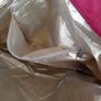 New pink suede tote bag Image 6