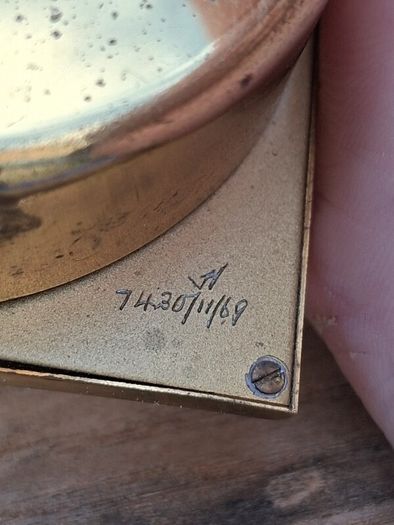 1960's KLM Airlines Travel Clock(Mint and Mega Rare)