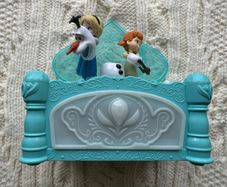 Disney Frozen Do You Want to Build a Snowman Jewelry Box Not WORKING Used Please looka the pictures