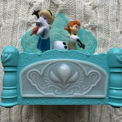 Disney Frozen Do You Want to Build a Snowman Jewelry Box Not WORKING Used Please looka the pictures