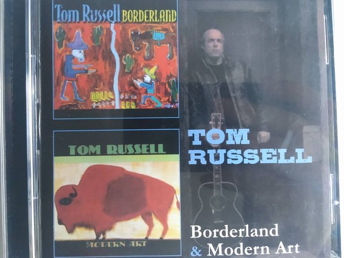 Tom Russell - Borderland & Modern Art CD (2012) Compilation Reissue VG+