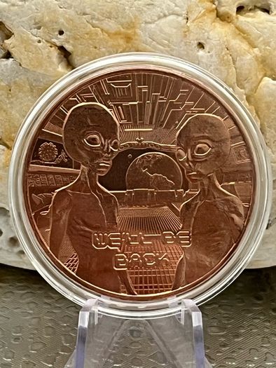 1avdp oz Fine 999 Copper Jet and Alien Combo.