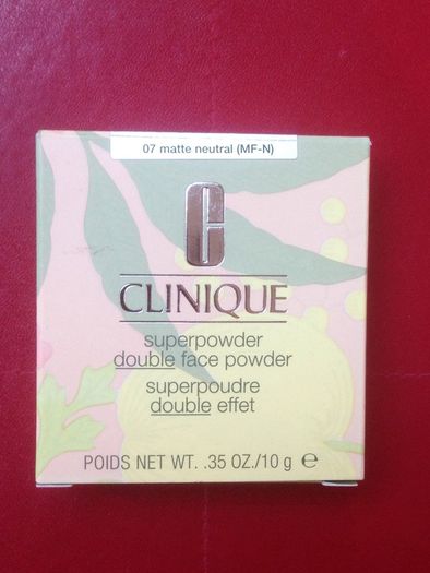 Clinique Superpowder Double Face Powder BNIB 07 Matte Neutral