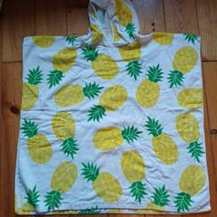 Large Pineapple Hooded Towel / Poncho