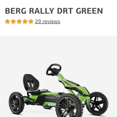 go kart BERG Rally DRT Green Go Karts