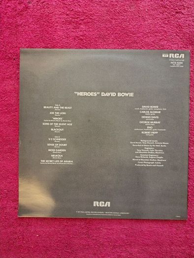David Bowie Vinyl Record