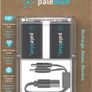 Pale Blue 9V USB-C Rechargeable Batteries - 2 Pack Image 2