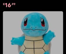 Plush toy Pokemon squirtle 20cm