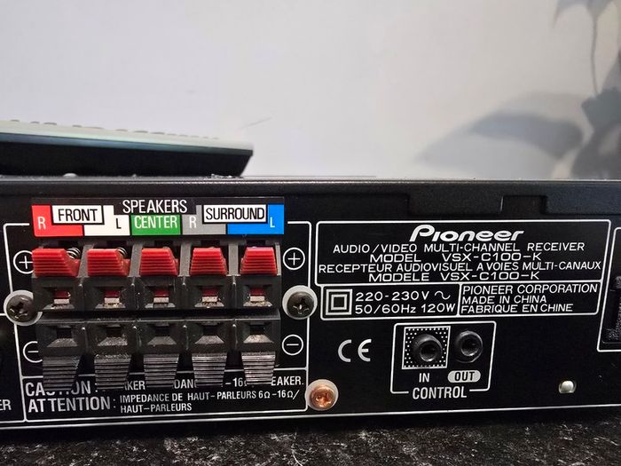 Ultra Slim Recivier Home Cinema Pioneer Vsx-c100
