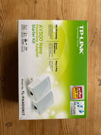 TPas NEW Link AV500 Nano Powerline Adapter TL-PA4010KIT
