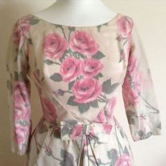 Authentic French Vintage 1960's dress