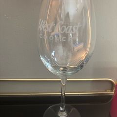 West Coast Cooler branded glasses.