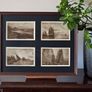 Framed Original Vintage Isle of Man Postcards 4 Coastal Views Image 2