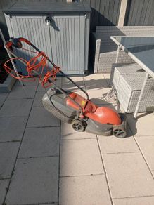 Flymo electric lawnmower