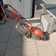 Flymo electric lawnmower