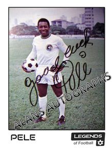 Pele Autograph