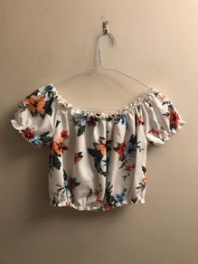 Floral top (age 12-13)