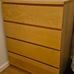 IKEA MALM Chest of 4 Drawers