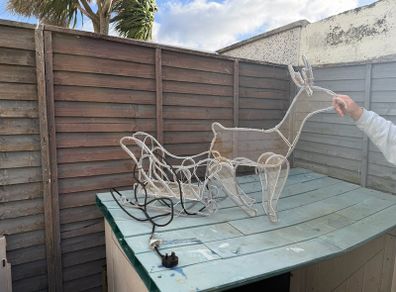 Reindeer and Sleigh