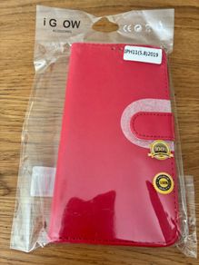 BNIP IGrow Wallet Case for IPhone 11 Pro 5.8 inch in red