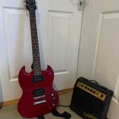 Epiphone SG Electric Guitar & Amp Bundle
