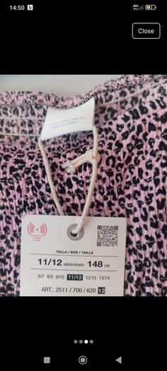 girls dress from Zara. Aged 10/11.  new