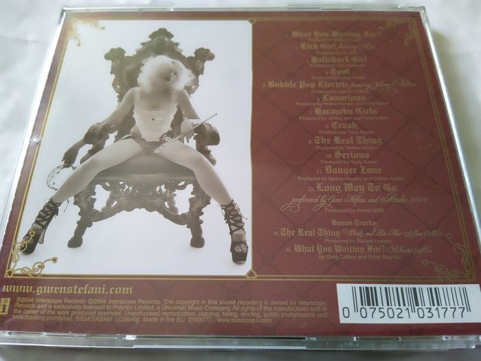 Gwen Stefani Time Angel Music Baby Cd