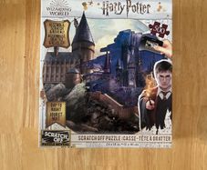 Harry Potter day to night scratch off puzzle