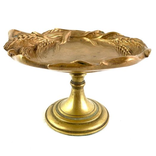 Antique Art Nouveau French Tazza by Albert Marionnet