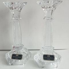 Crystal Candlesticks Tealights.