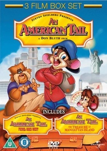 An American Tail Trilogy (An American Tail / An American Tail - Fievel Goes West / An American Tail - The Treasure Of Manhattan Island) (3 Film / Disc Box Set) (DVD)