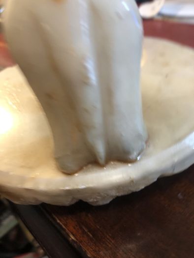 large marble Elephant ashtray
