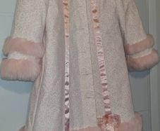 girl pink coat