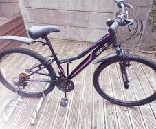 Ladies mountain bike. Cycling like new after full service