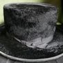 Antique Rabbit Fur Hasidic Chasidko Jewish Hat Boro Park Hatters , Original Box Image 6