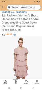 S.L. Dress size 20