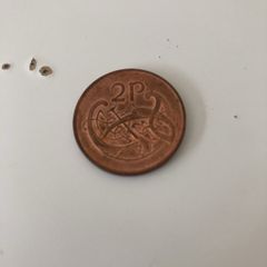 2 pence Irish 1995,1996